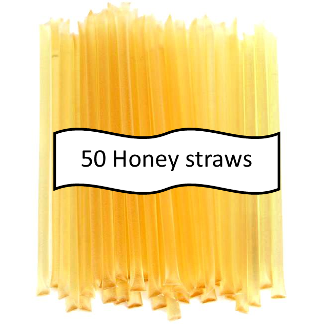 Honey straws wildflower 50pack